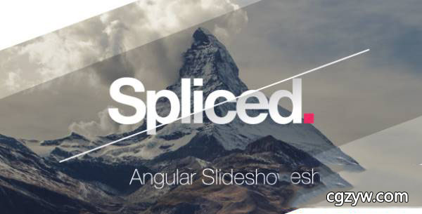 Spliced-Angular-Slideshow