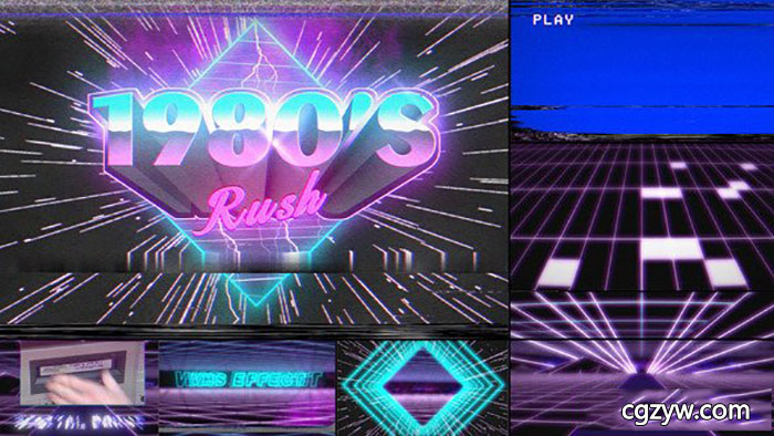 1980s Rush Template