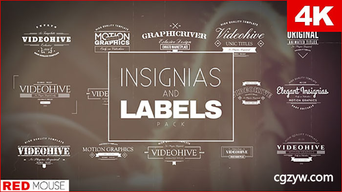 Insignias-And-Labels-Pack