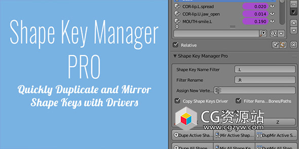 Shape Key Manager Pro