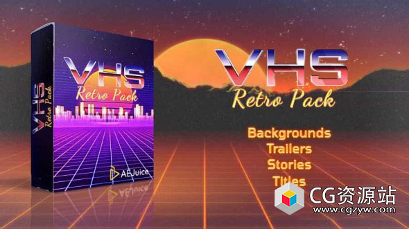 Aejuice Vhs Retro Pack