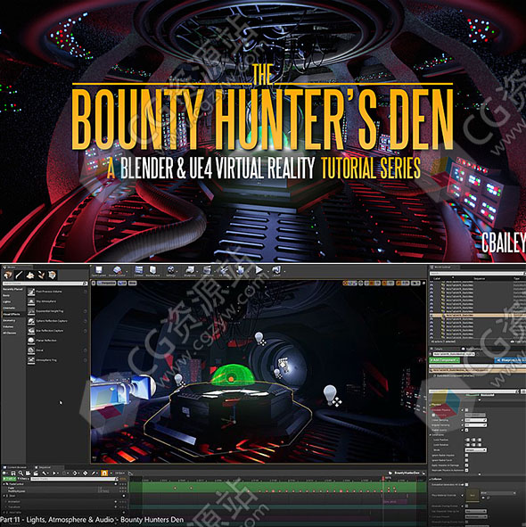 Blender Market Bounty Hunter Den By Cbailey Film