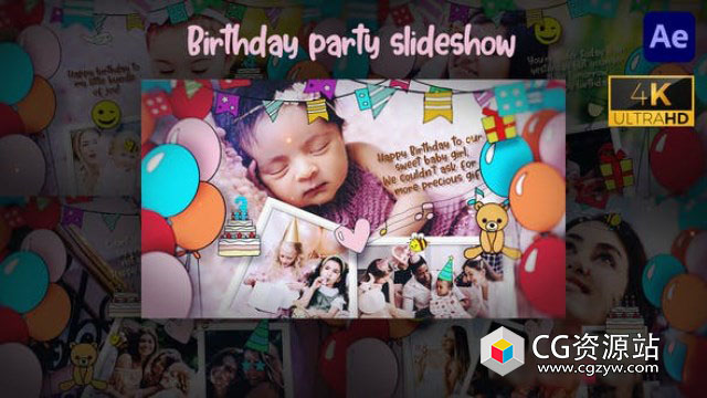 Birthday Party Slideshow 47415475